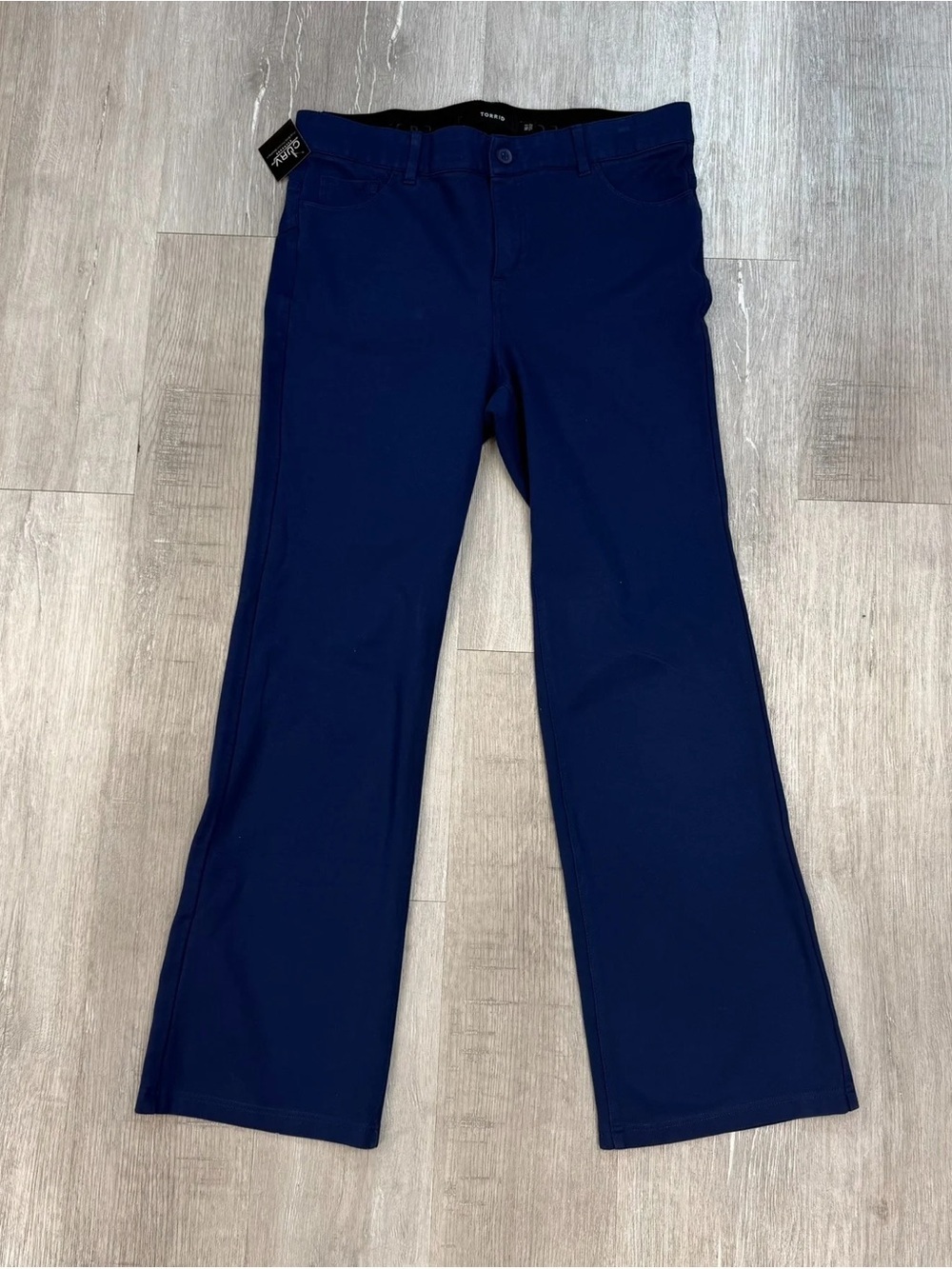 Torrid Navy Blue Bombshell Work Pant - Size 16 Tall